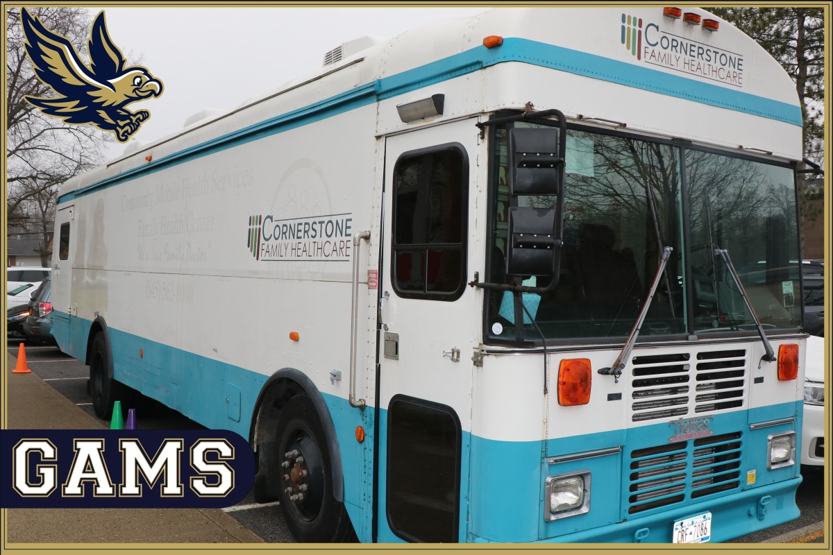 Cornerstone Family Healthcare Dental Van Visits GAMS to Promote Dental